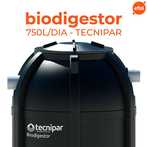 Fossa Séptica Biodigestor 750L/dia Tecnipar